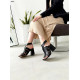 Босоніжки на платформі "Black Elegance"