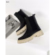 Зимові черевики "Челсі" з натуральною шкірою та утепленням
