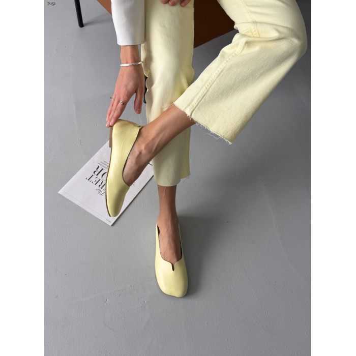Жіночі анатомічні балетки з натуральної шкіри
